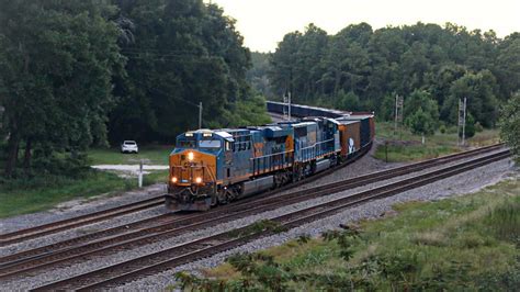 CSX Trains In Folkston GA YouTube