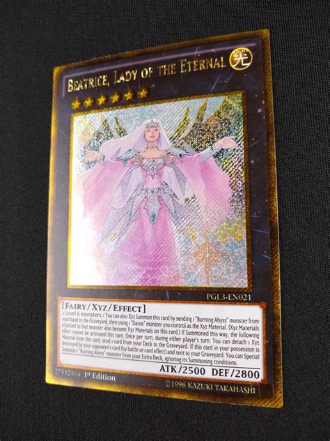 Beatrice Lady Of The Eternal Pgl En Gold Secret Rare St