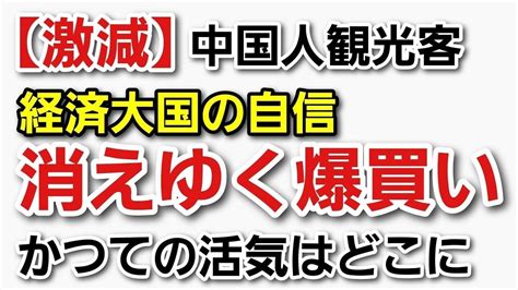 中国の「ゼロコロナ政策」終了から1年、日本に戻った人々は「かつての自信と活気はどこに」と嘆く統計データが示す厳しい現実 Youtube