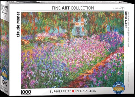 Puzzle D Art Pi Ces Claude Monet Le Jardin De Monet