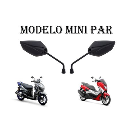 Par Mini Retrovisor Espelho Fazer 150 250 Lander 250 Neo 115