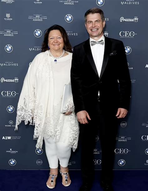 Health concern sees Gina Rinehart cover her face during awards speech ...