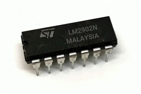 LM2902 Op Pinout Datasheet Equivalent Circuit And Specifications