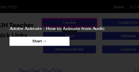 Adobe Animate How To Animate From Audio