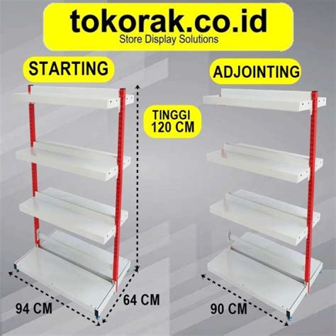 Jual Rak Minimarket Double Mini Plg Cm Gondola Island Anddisplay Di