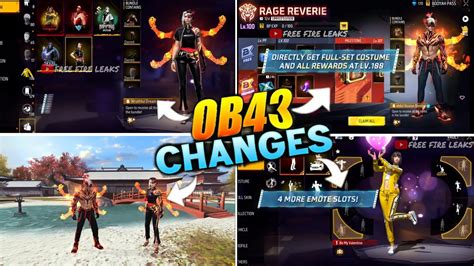 OB43 UPDATE CHANGES February Booyah Pass Free Fire 2024 Booyah Pass