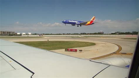 Southwest Airlines Flight From Chicago Midway Mdw To Bwi Baltimore