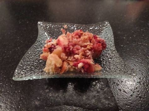 Crumble Aux Pommes Et Framboises La Cuisine De Mamounette