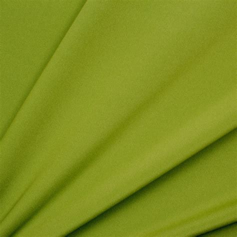 Green Silk Marocain Crêpe Lustrous Cloth