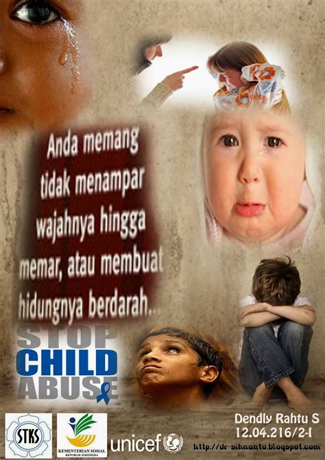 Poster Kekerasan Anak Contoh Poster Riset