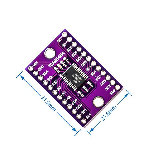 Módulo Multiplexador I2c 8 Canais Tca9548a Mss Eletrônica