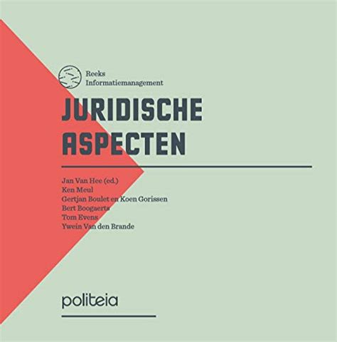 Juridische Aspecten Het Nieuwe Organiseren By Jan Van Hee Goodreads