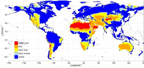 Semi Arid Map