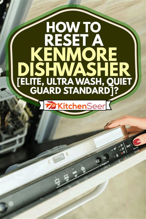 Kenmore Elite Model 665 Manual