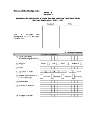 West Bengal Marriage Registration Form Pdf - Fill Online, Printable, Fillable, Blank | pdfFiller