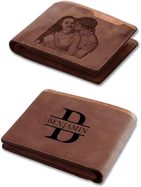 Amazon Cupike Custom Wallets For Men Personalized Minimalist