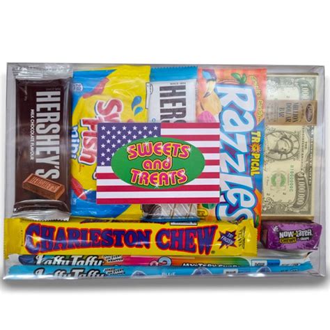 American Candy and Chocolate Large Gift Box - American Sweets - American Chocolate - American Candy