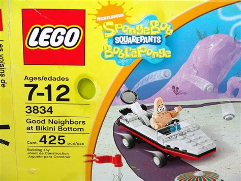 Complete Lego Spongebob Squarepants Good Neighbors Bikini Bottom Box Manual