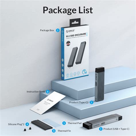 ORICO M 2 Dual Protocols SSD Enclosure ORICO奥睿科官网