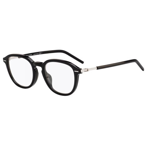 Dior Black Mens Square Eyeglasses Technocity02f M00151 Itshot