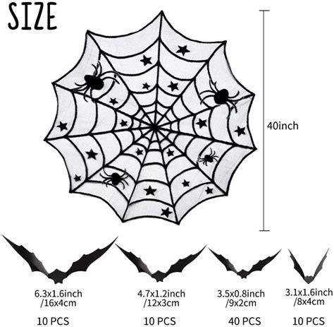 5 Pack Halloween Spider Decorations Set The Ceo Creative