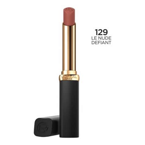 L Oreal Paris Colour Riche Intense Volume Matte Lipstick Le Nude Defiant Oz Kroger