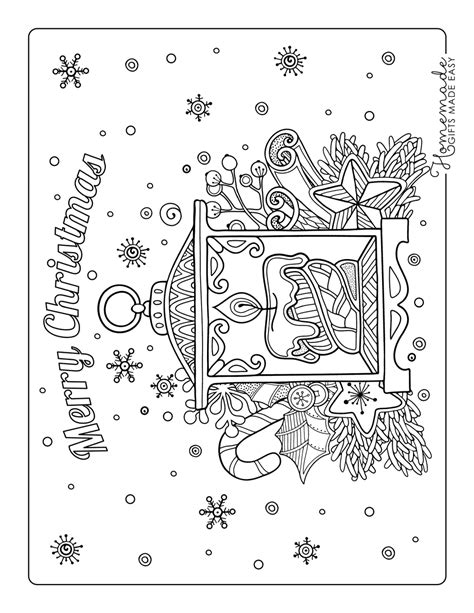 Merry Christmas Coloring Page Download Printable PDF | Templateroller