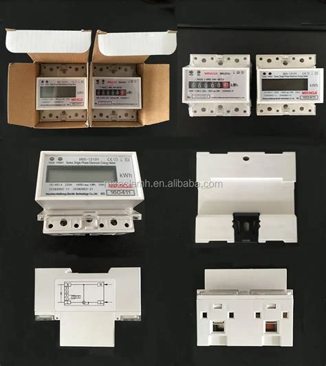 Single Phase Din Rail Electricity Meter With Remote Transmission Buy Electricity Meter With