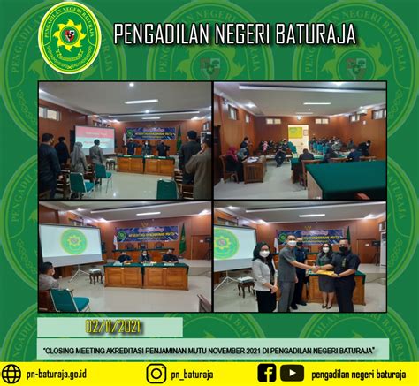 Closing Meeting Assessment Internal Akreditasi Penjaminan Mutu Apm