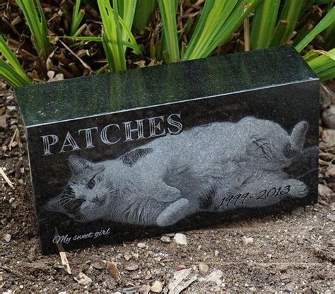 Engraved Pet Marker Laser Engraved Granite Custom Pet Etsy Granite