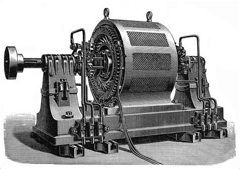 Print Of Dynamo Generator Historical Illustration Historical