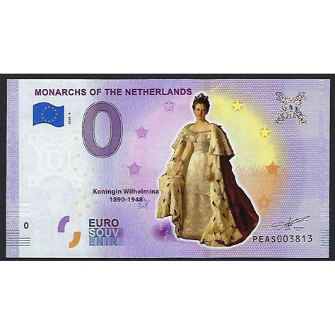 Euro Biljet Nederland Monarchs Of The Netherlands Koningin