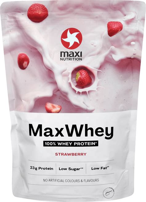 Maxinutrition Whey Protein Strawberry G Dm At