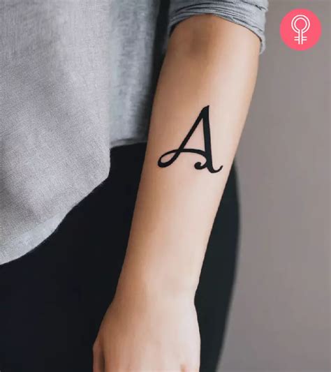 8 Awesome Letter A Tattoo Designs And Ideas