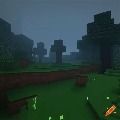 Minecraft Alpha Screenshot Of Plains Biome Under Daytime