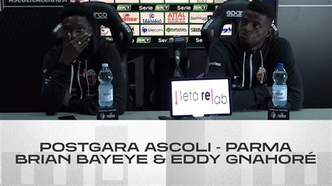 Brian Bayeye Eddy Gnahoré Postgara Ascoli Parma Ascoli Calcio