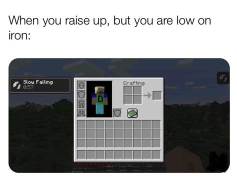 And potion of nausea : r/MinecraftMemes