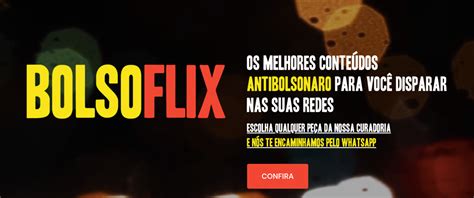 Bolsoflix Uma Plataforma Que Divulga Conte Dos Que Mostram O Governo