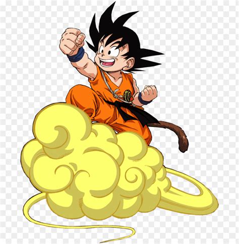 Dragon Ball Nimbus Cloud Goku En Su Nube Voladora PNG Transparent