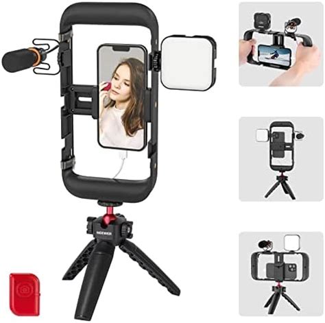 Neewer Phone Stabilizer Video Rig Kit For Video Recording Vlogging