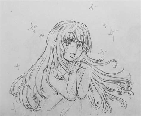 Sparkle sparkle : r/AnimeSketch