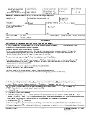 Fillable Online Aed Usace Army W J Le B Awarded Form Fax Email