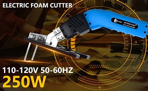 Amazon Hot Knife Foam Cutter With Slotting Groove Air Cooled Electric Hot Knife Foam