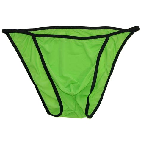 G K Men S String Bikini Contoured Pouch Silky Soft Ebay