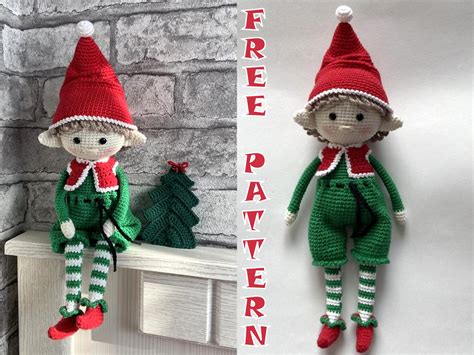 Christmas Elf Amigurumi Free Crochet Pattern Amigurumi