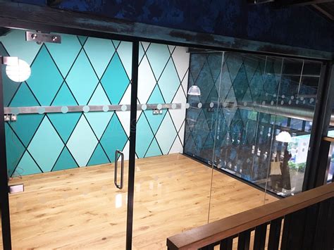 From Glass At Work Mezzanine Glass Office Partitions For Circus Of Boom Ltd In St Philips