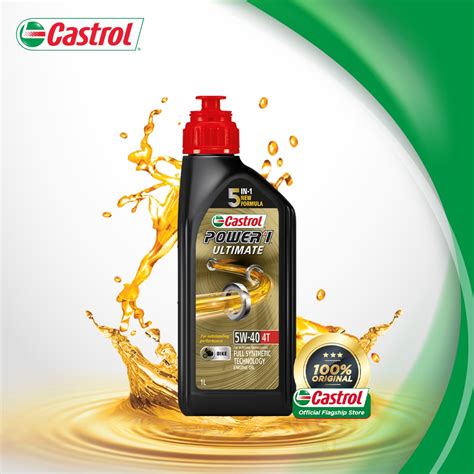 Castrol POWER1 ULTIMATE 5W 40 4T 1L Shopee Malaysia