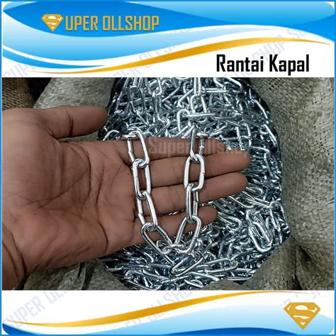 Jual Rantai Besi Kapal Kecil 1 8 3 MM Rantai Kapal 1 8 3 MM Rantai