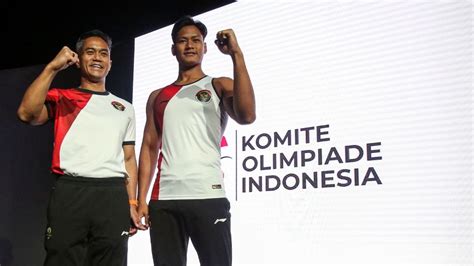 Peluncuran Jersei Merah Putih Untuk Olimpiade Paris 2024 Kompas Id