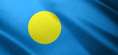 Palau Flag Waving Background Palau Flag Waving Palau Flag Palau Flag